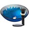 Novatto DIACCIO Glass Vessel Bathroom Sink Set, Matte Black NOHP-G017MB - alternate 1